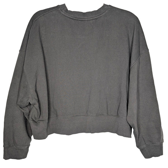 Taylor Swift Fearless Rare Taylors Version Cotton Cropped Sweatshirt Gray Small - Picture 4 of 6